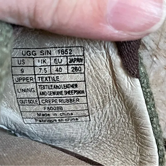 UGG Australia DELMAR Woven ESPADRILLES WEDGE SANDALS