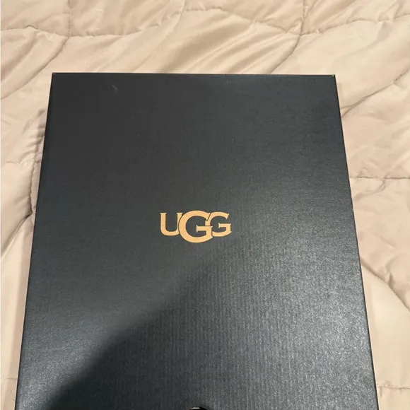 UGG Brown and Black Insulated Rain &amp; Snow Boots