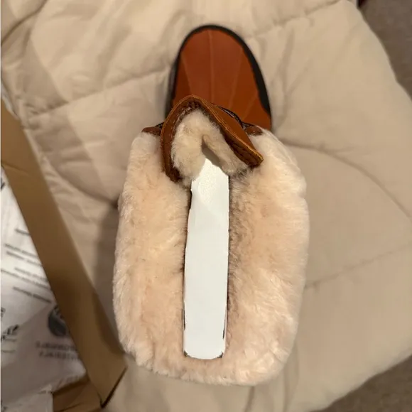 UGG Brown and Black Insulated Rain &amp; Snow Boots