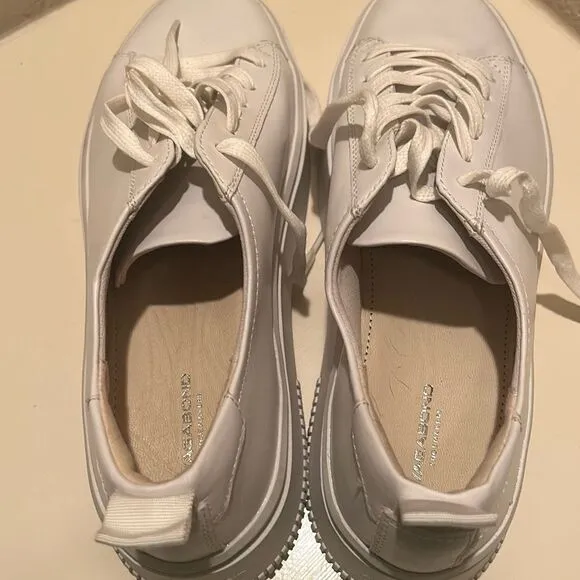 Vagabond Women's Size 40 Stacy Platform Sneakers White Leather Chunky Classic