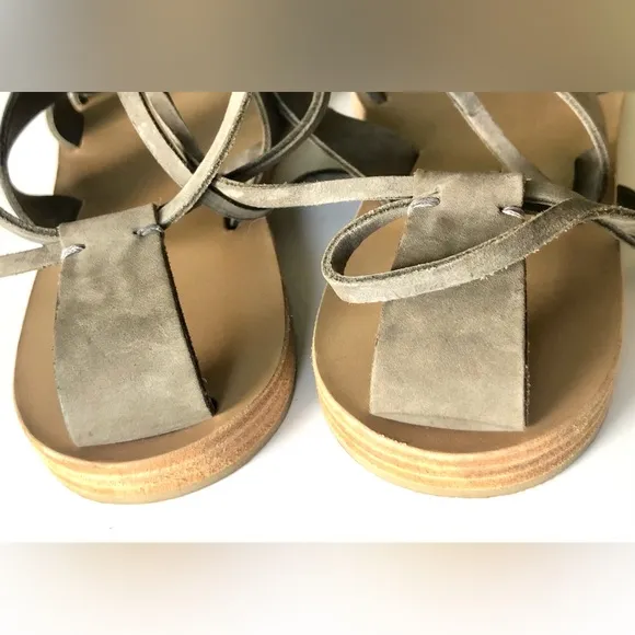 Valia Gabriel Leather Greek Sandals Size 7