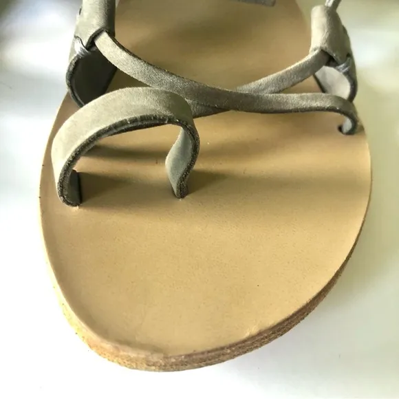 Valia Gabriel Leather Greek Sandals Size 7