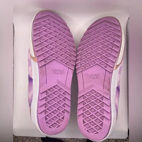 Vans Era Stacked Pink Lavender Platform Womens 8 Off The Wall Streetwear Chunky