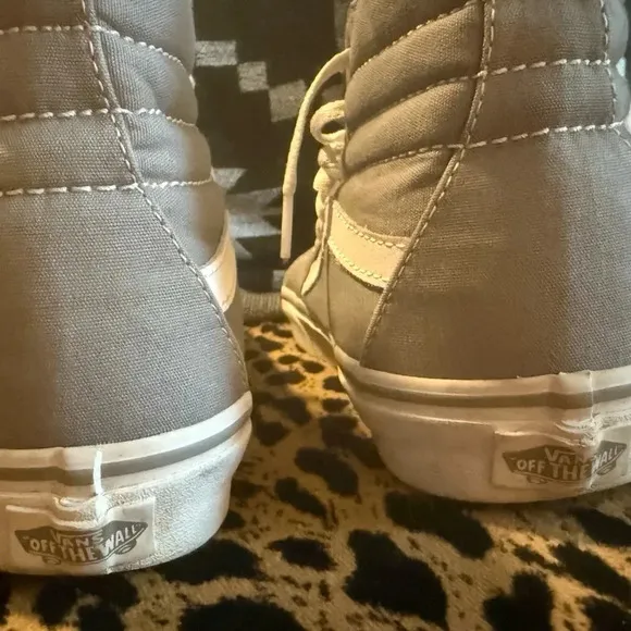 Vans Gray High-Top Sneakers