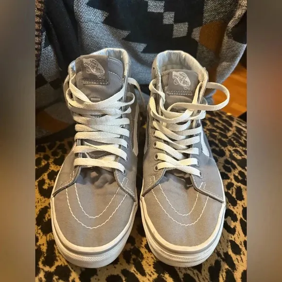 Vans Gray High-Top Sneakers