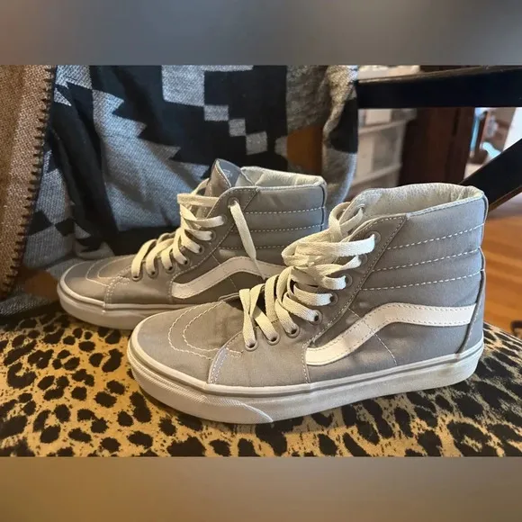 Vans Gray High-Top Sneakers
