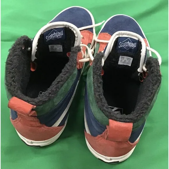 Vans High Top Sneakers Mens 9 Womans 10.5