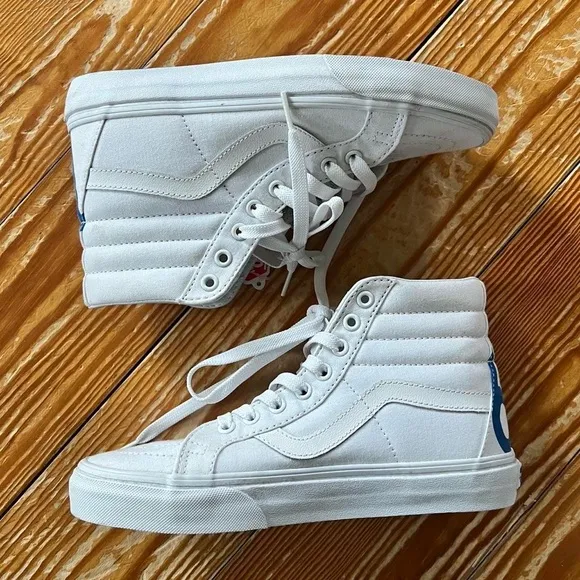 Vans High-Top Sneakers with Multicolor Accents