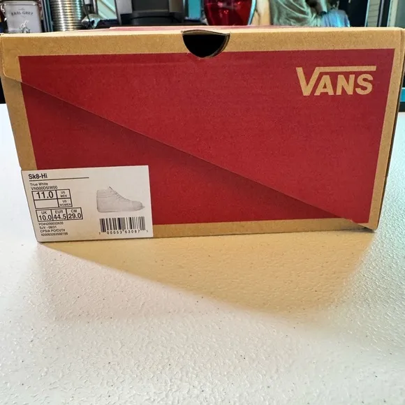 Vans Men's White High-Top Sneakers