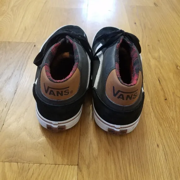 Vans suede high top sneakers
