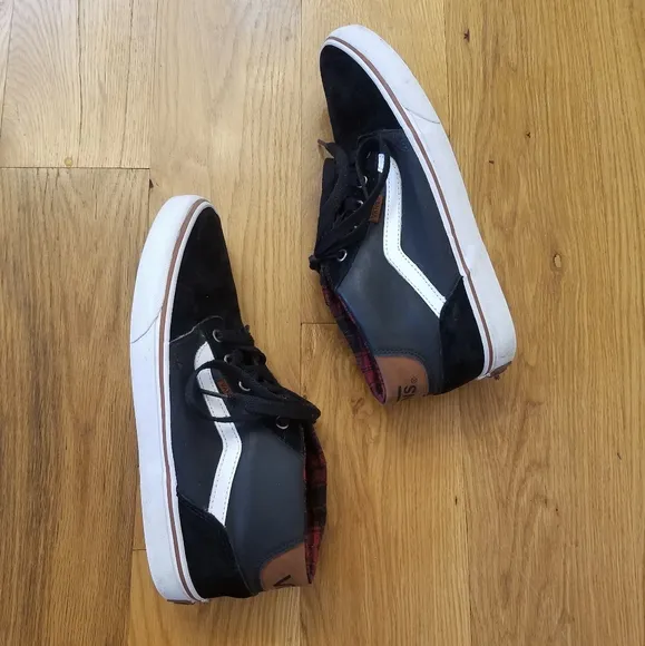 Vans suede high top sneakers