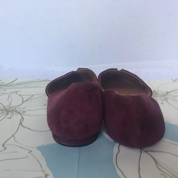 Vince Camuto Purple D'orsay Pointed Toe Flats 8.5