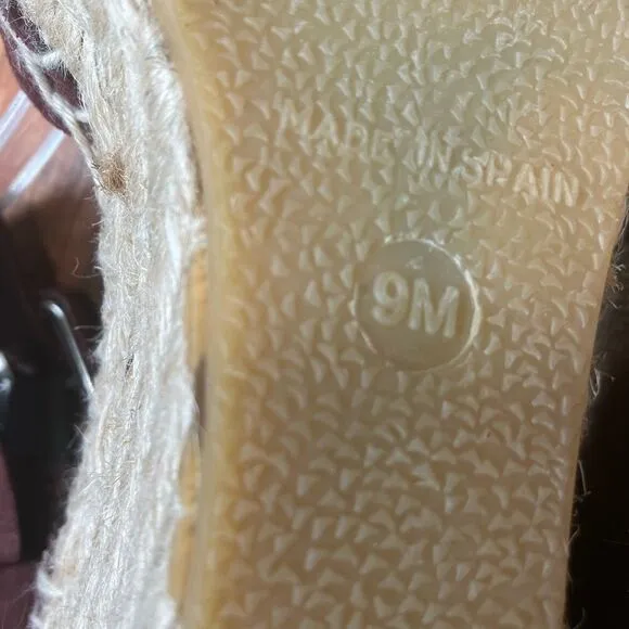 VINCE 9 Suede Platform Espadrilles