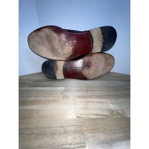 Vintage Bruno Magli Lido Brown Leather Loafers Size 8.5 N