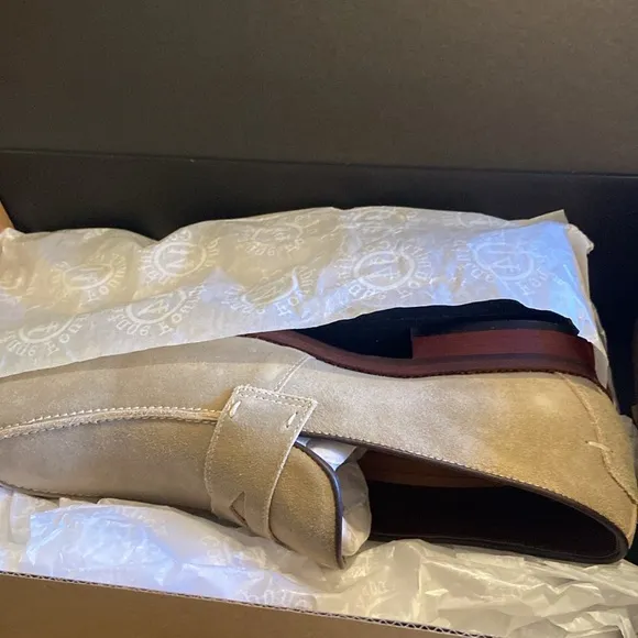 Vintage Foundry Co. Davis dress Loafers taupe 9 new