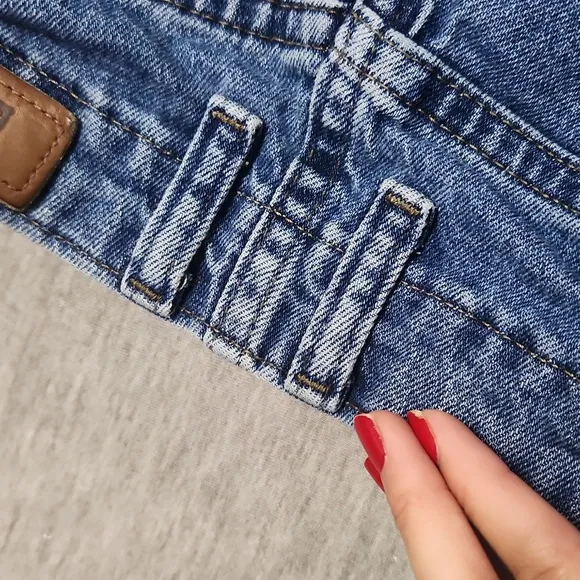 Vintage Lee Elastic Waist High Rise Tapered Leg Baggy Relaxed &quot;Mom&quot; Jeans