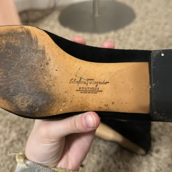 Vintage Salvatore Ferragamo Ballet Flats