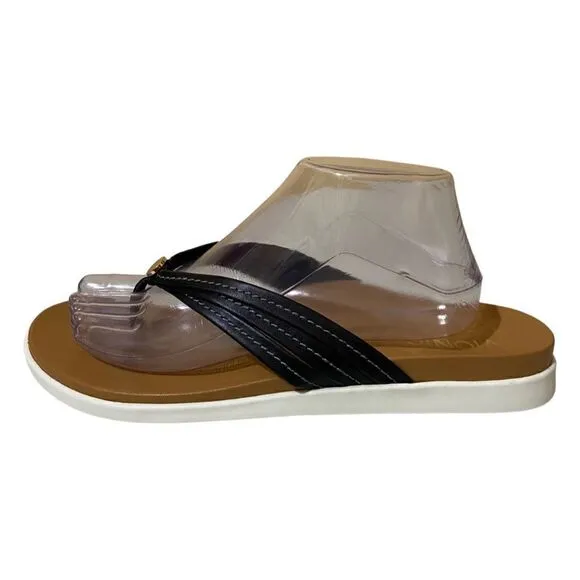 Vionic Catalina Black Strappy Sandals