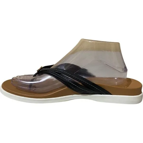 Vionic Catalina Black Strappy Sandals