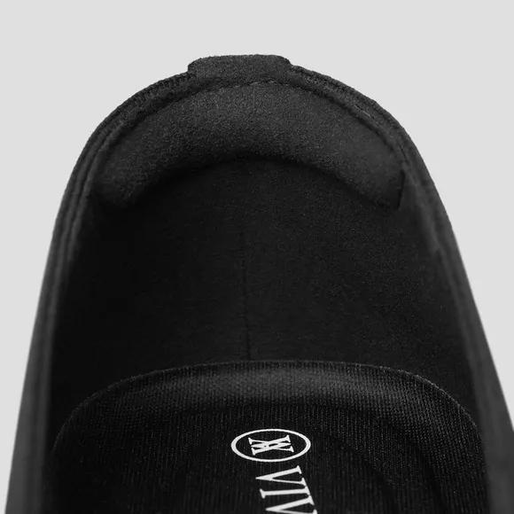 VIVAIA Knit Pointed-Toe Flats Comfortable Everyday Shoes Black EU/38 US/7,7.5