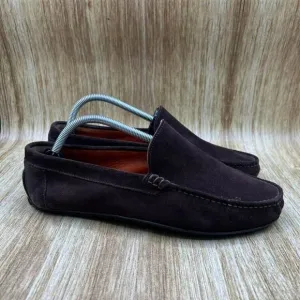 Wolf and Shepherd Slip On Loafers Men's Size 8.5 D‎ Brown Suede Dress Shoes