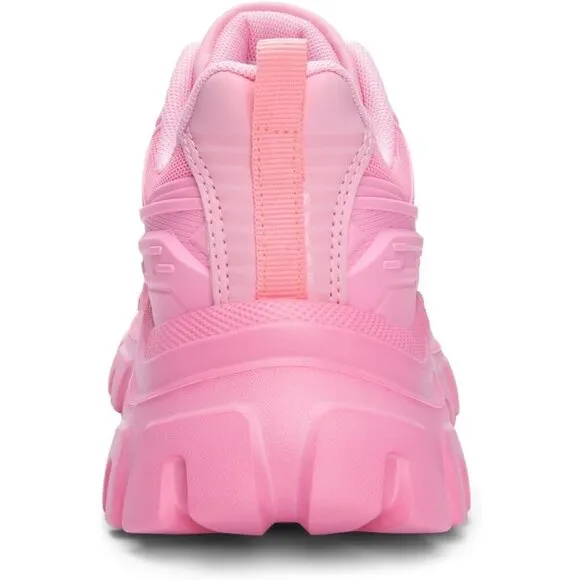 Women Chunky Fashion Sneakers Bold Lace-Up Comfortable Sneakers