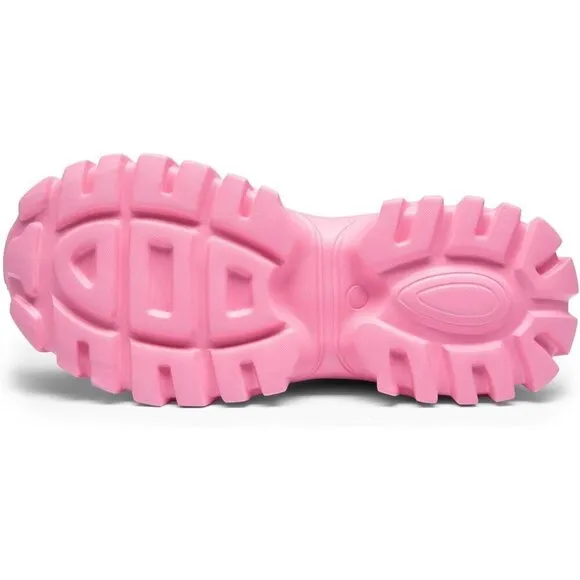 Women Chunky Fashion Sneakers Bold Lace-Up Comfortable Sneakers