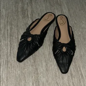 Women's Julia Ruched Pointed-Toe Flats