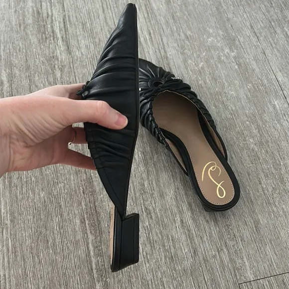 Women's Julia Ruched Pointed-Toe Flats