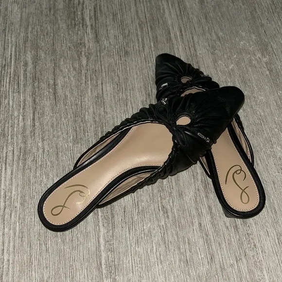 Women's Julia Ruched Pointed-Toe Flats
