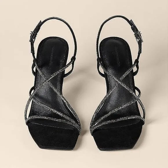 Women's Strappy Stiletto Heel Sandals