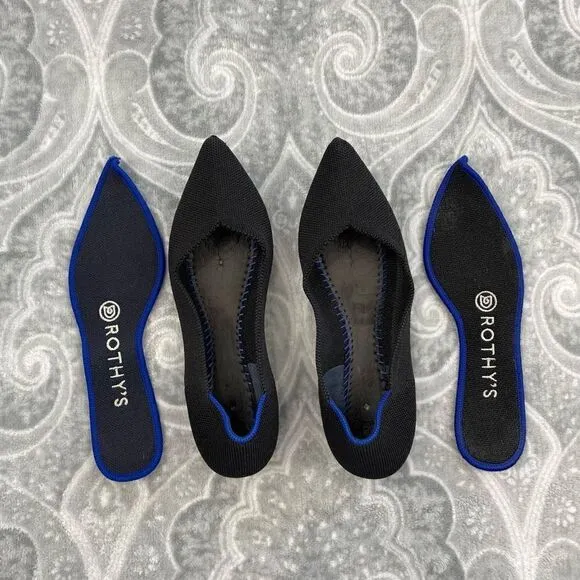 Womens Rothy’s Pointed Toe Flats