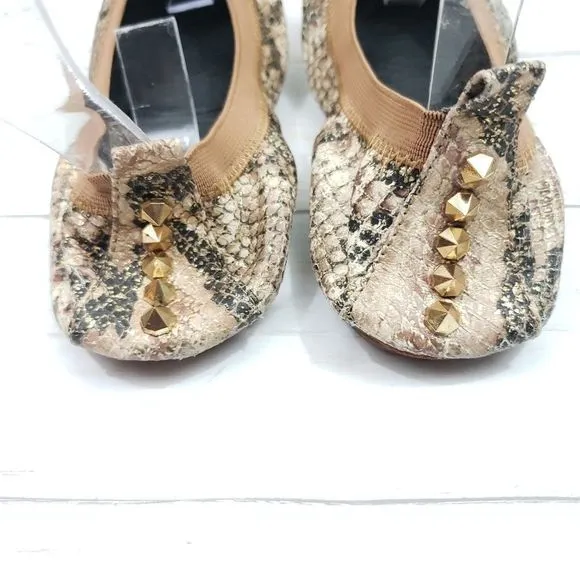 Yosi Samra  Studded Back Ballet Flats Size 6