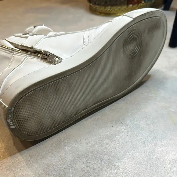 Zadig &amp; Voltaire White High-Top Sneakers