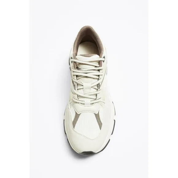 ZARA MULTI-PIECE RUNNING SNEAKERS MULTICOLOURED SIZE 12 | 2309/120