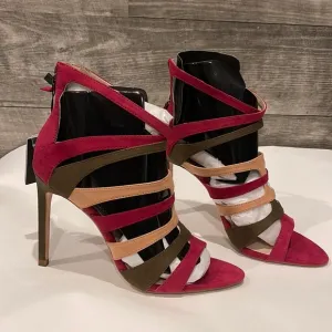 Zara NWT Colorful high heels Sexy Sandals
