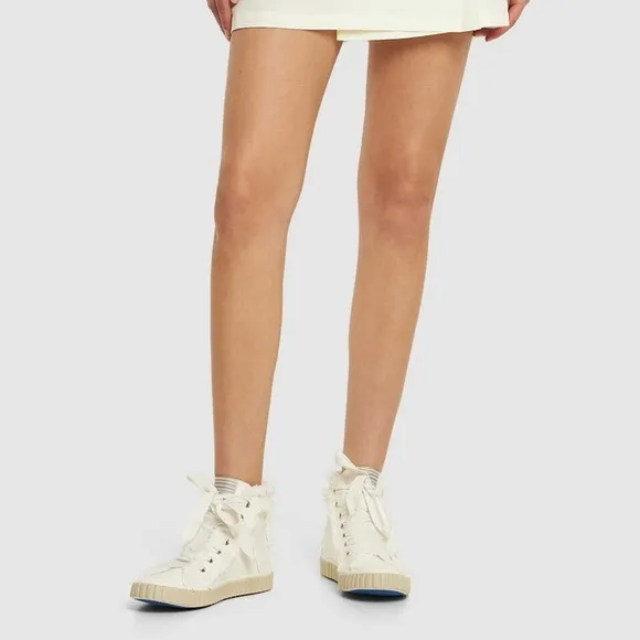 Zimmermann Cotton High-Top Sneakers