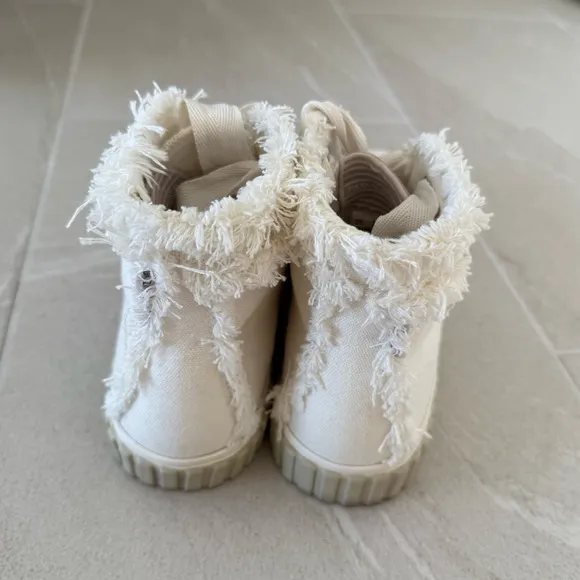Zimmermann Cotton High-Top Sneakers
